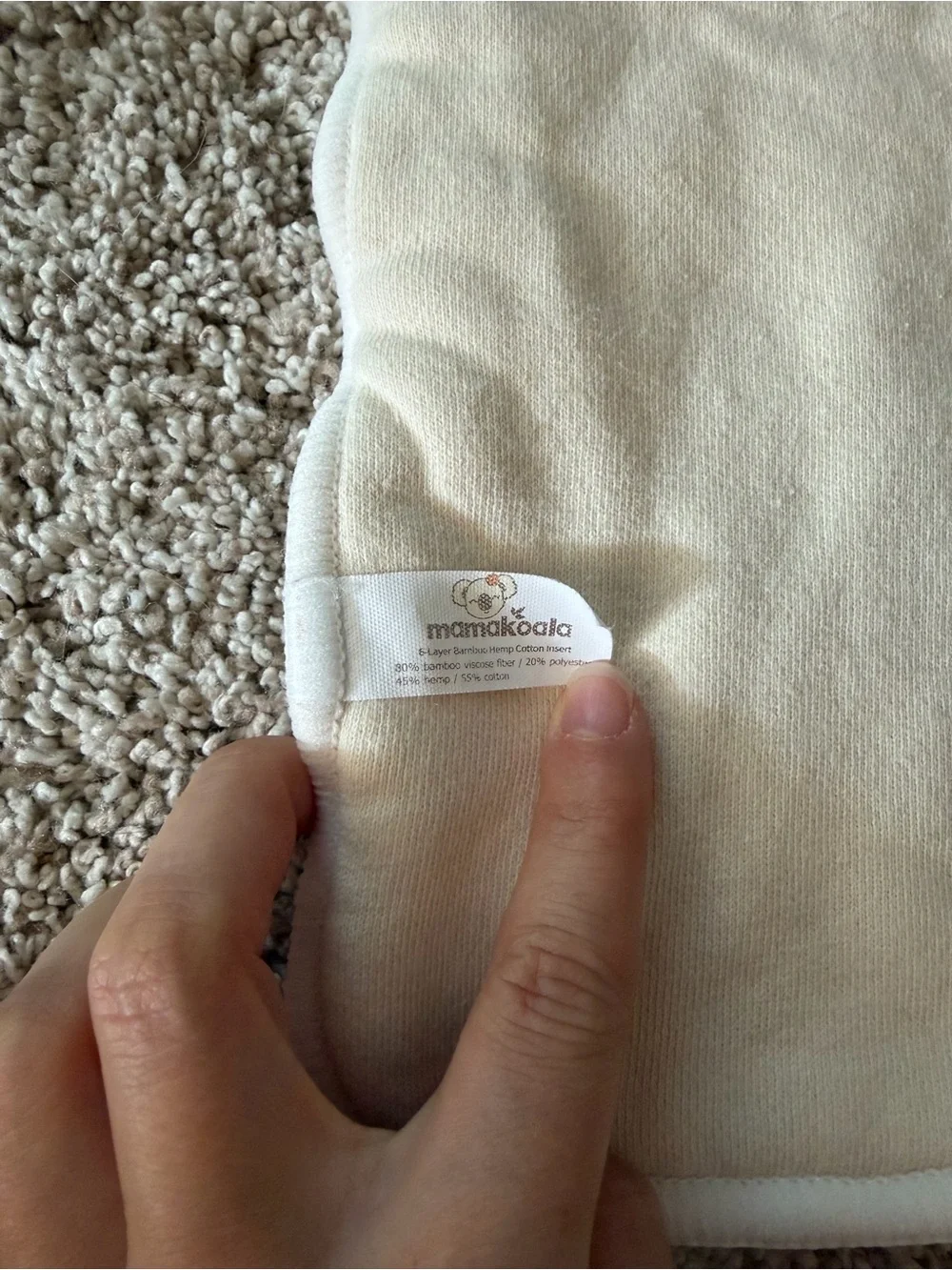 Mamakoala Cloth Diaper Liner - Soft Bamboo-Cotton